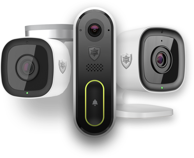 Guardian Alarm Security Monitoring camera selection