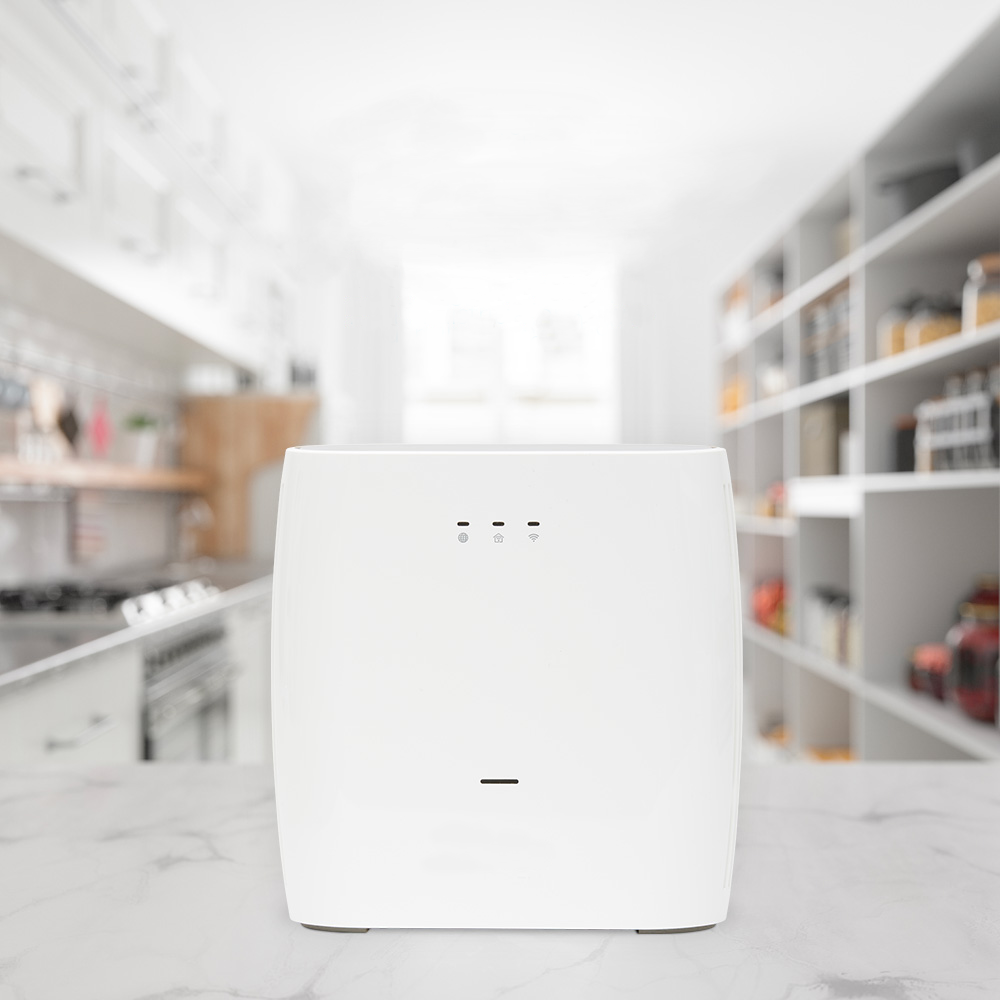 Guardian Alarm wifi mesh system with three channels for security of all your devices. 